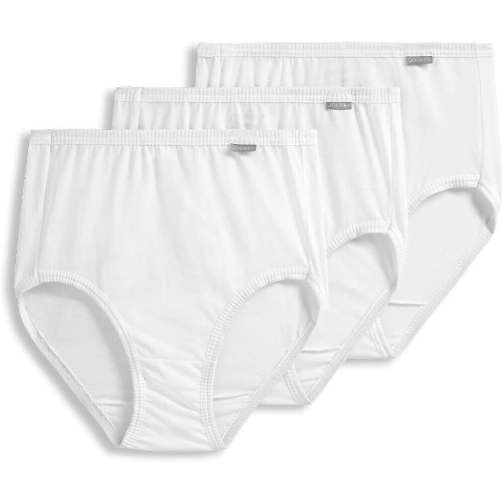 Women's Cotton Briefs Plus Size 9 Full Coverage Soft Breathable Comfortable